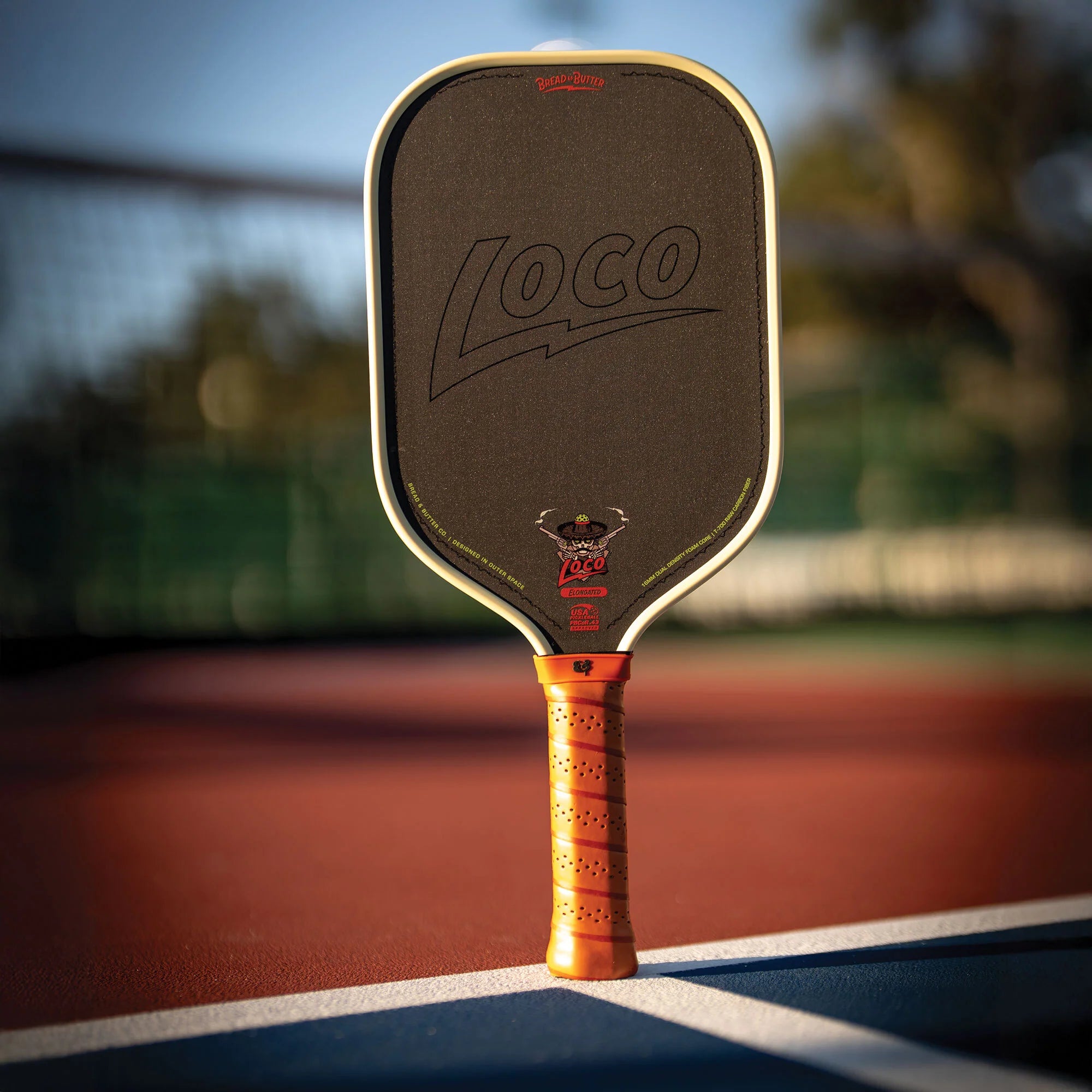 The Loco 16mm Pickleball Paddle - Elongated