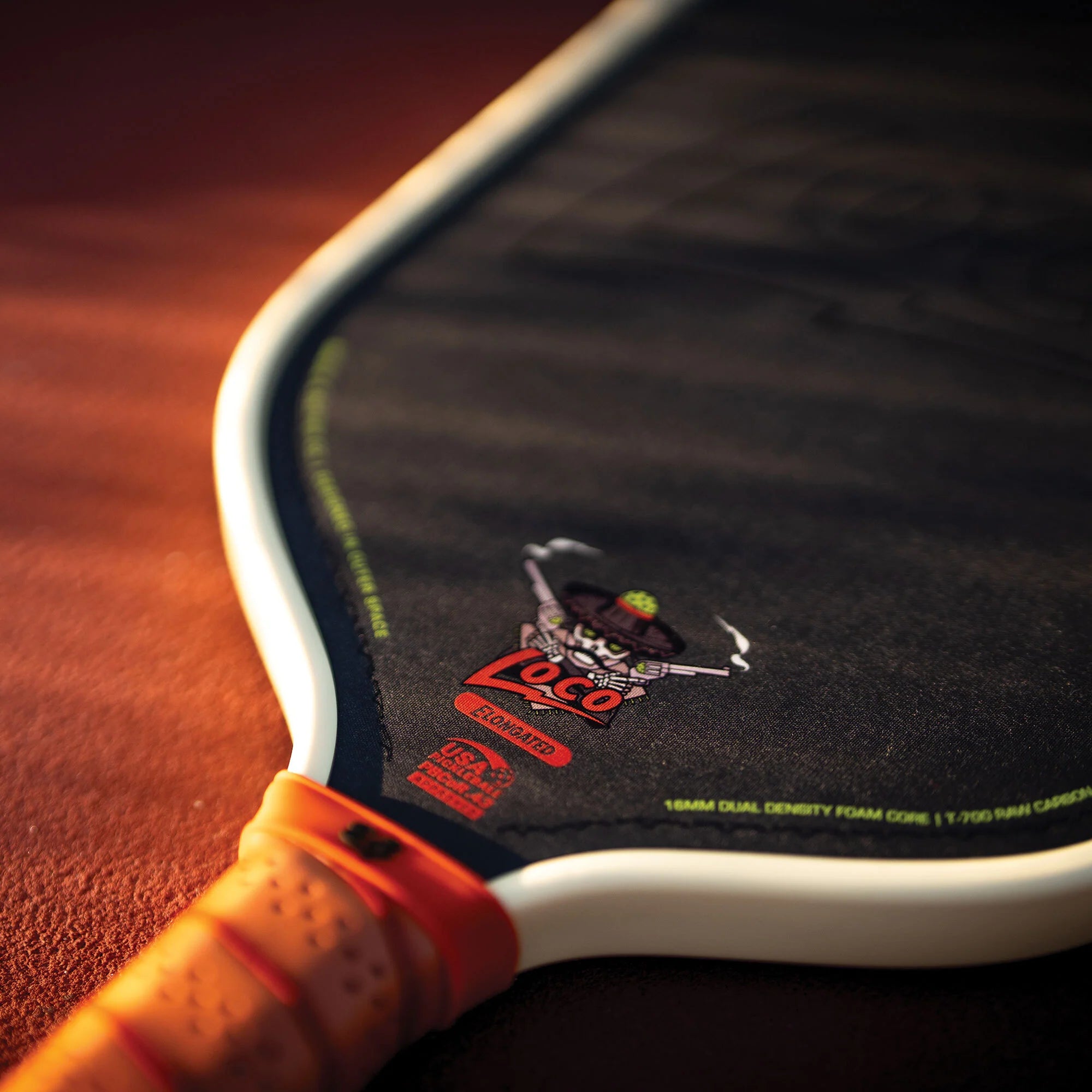 The Loco 16mm Pickleball Paddle - Elongated