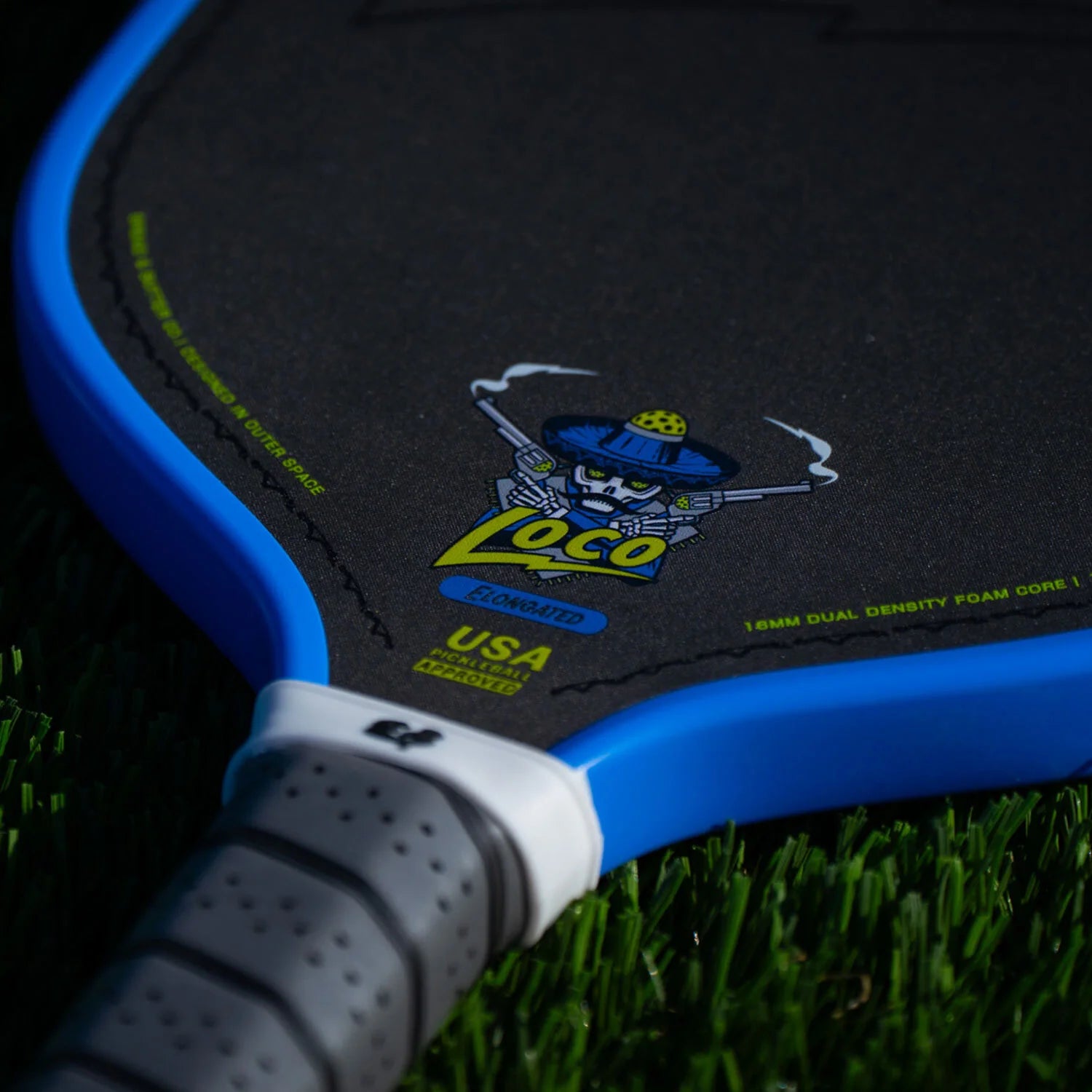 The Loco 16mm Pickleball Paddle - Elongated