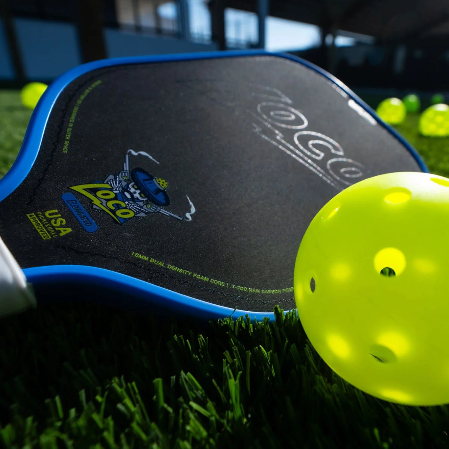 The Loco 16mm Pickleball Paddle - Elongated