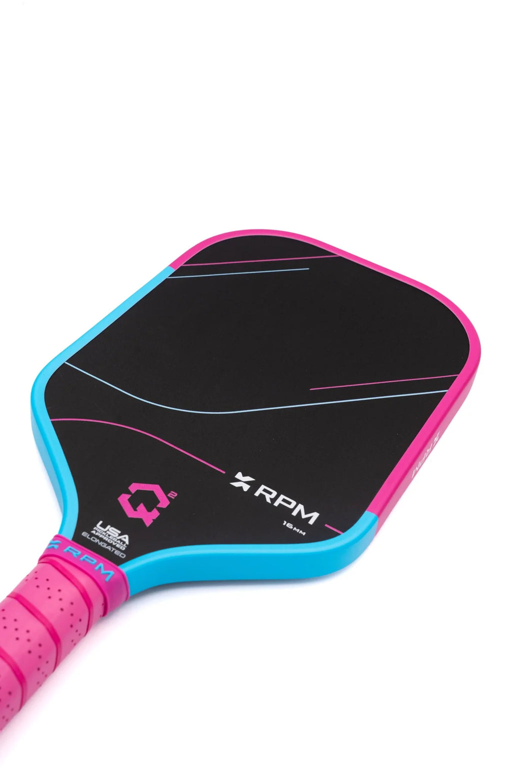 RPM Q2 COTTON CANDY 16mm ELONGATED PICKLEBALL PADDLE